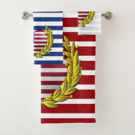 Patriotisch Badhandtuch Set