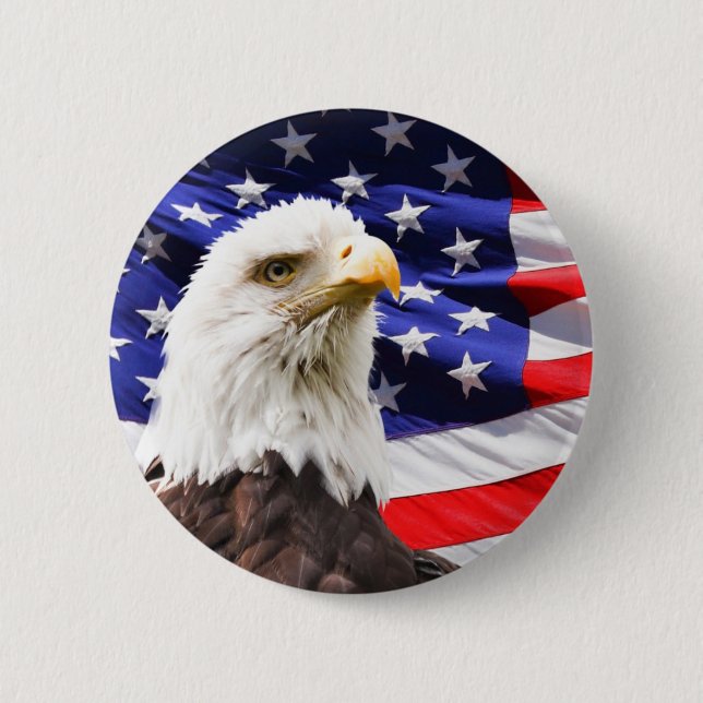 Patriotisch Button (Vorderseite)
