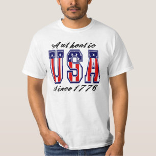 Patriotisch Echtes USA Seit 1776 T-Shirt