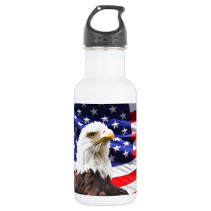 Patriotisch Edelstahlflasche