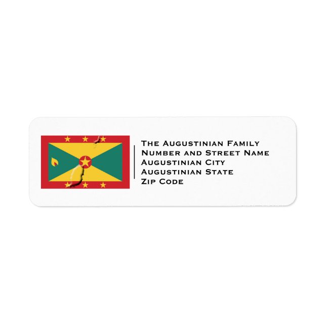 Patriotisch | Flag GRENADA (Vorne)