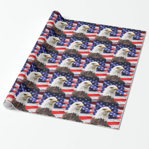 Patriotisch Geschenkpapier