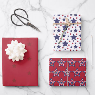 Patriotisch  geschenkpapier set