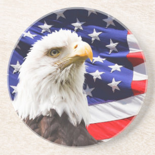 Patriotisch Getränkeuntersetzer