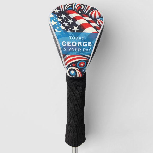 Patriotisch Golf Headcover (Vorderseite)