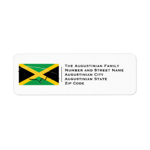 Patriotisch   jamaikanische Flagge   JAMAICA - Rüc