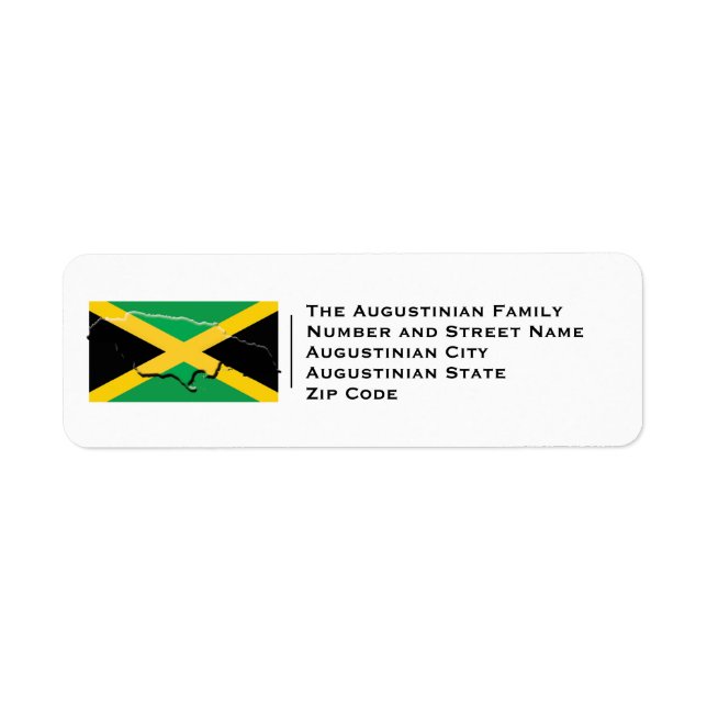 Patriotisch | jamaikanische Flagge | JAMAICA - Rüc (Vorne)