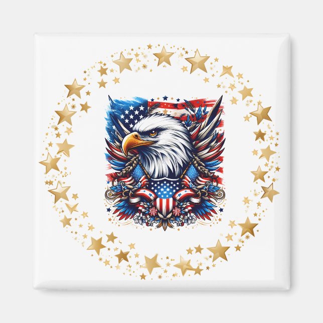 Patriotisch Magnet (Vorne)