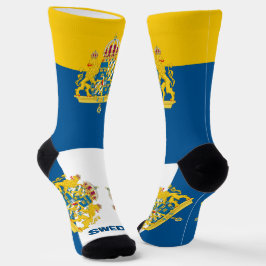 Patriotisch, Nachhaltiges Schweden Premium Socken