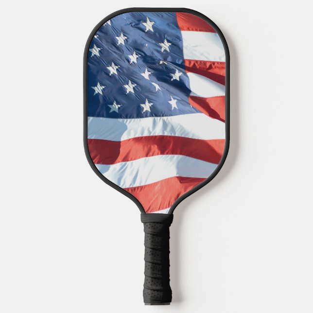 Patriotisch Pickleball Schläger (Vorderseite)