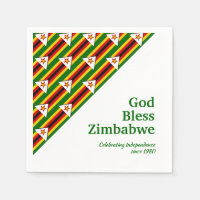 Patriotisch | SIMBABWE FLAG | simbabwisches Papier