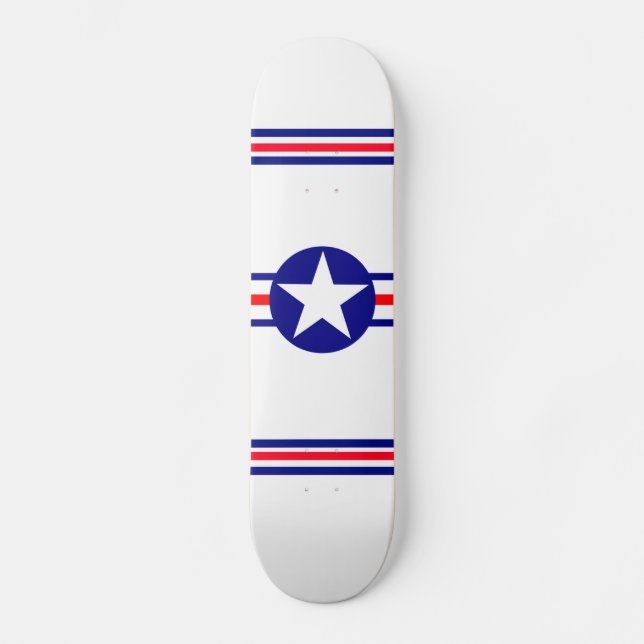 Patriotisch Skateboard (Vorderseite)