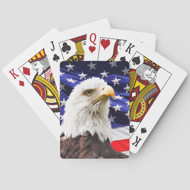 Patriotisch Spielkarten (Rückseite)