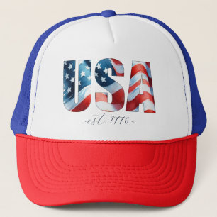 Patriotisch Truckerkappe