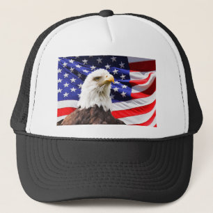 Patriotisch Truckerkappe