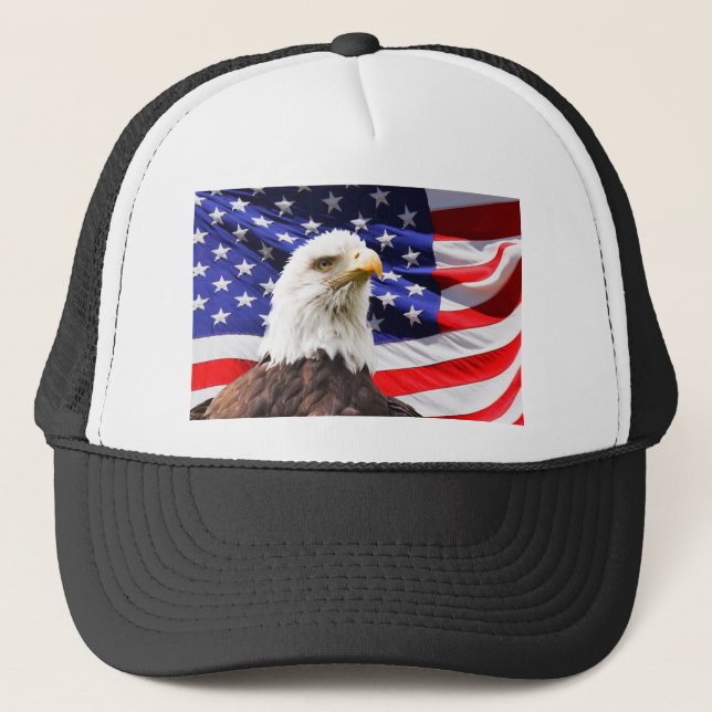 Patriotisch Truckerkappe (Vorderseite)