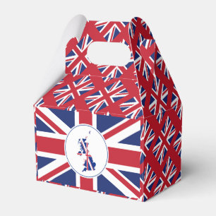 Patriotisch   UNION JACK   Großbritannien Rot Geschenkschachtel