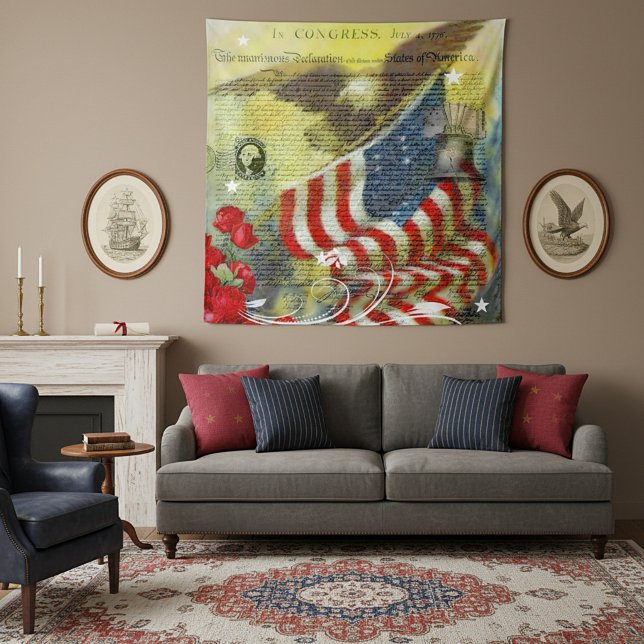Patriotisch Wandteppich (Von Creator hochgeladen)