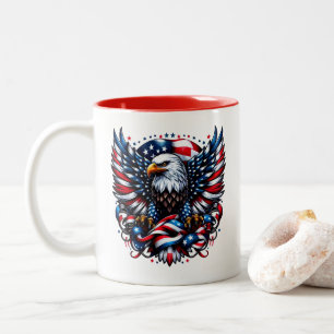 Patriotisch Zweifarbige Tasse