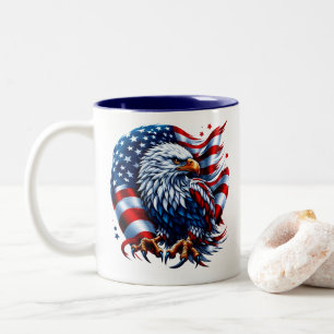 Patriotisch Zweifarbige Tasse