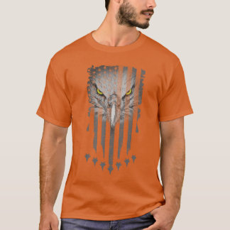 Patriotische Adler-Kampfjets Fourth of July Amerik T-Shirt