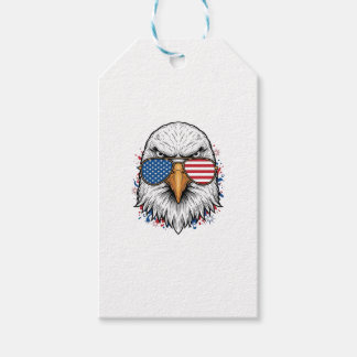 Patriotische Adler-Sonnenbrille Vintage-Vector-Shi Geschenkanhänger