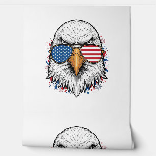 Patriotische Adler-Sonnenbrille Vintage-Vector-Shi Tapete