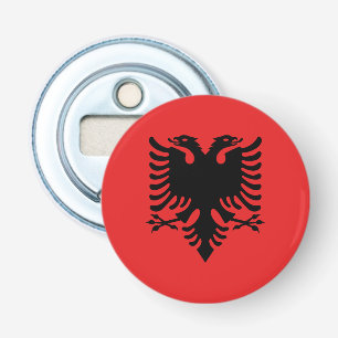 Patriotische albanische Flagge Flaschenöffner