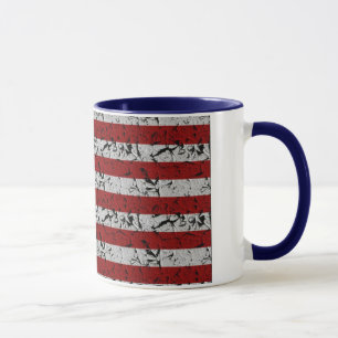 Patriotische Amerikaner USA-Flagge von Vereinigten Tasse