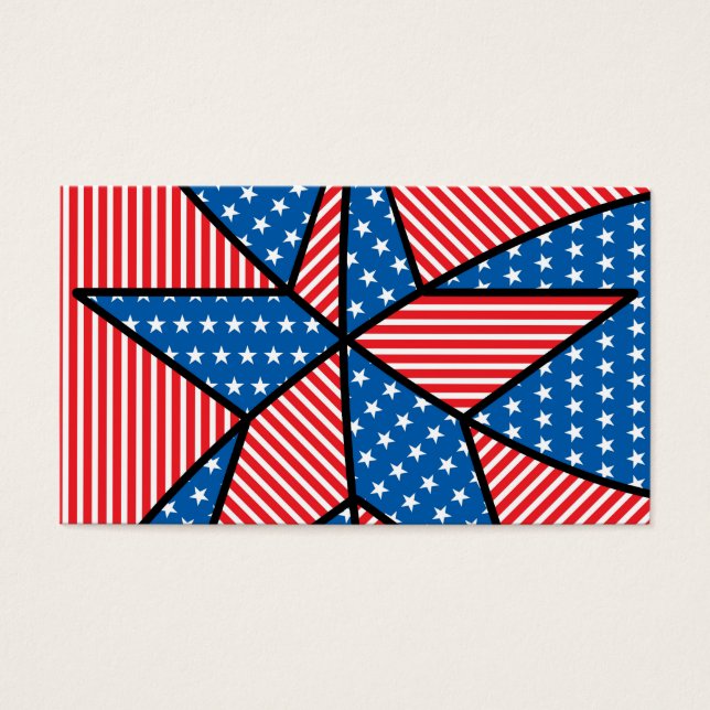 Patriotische Amerikanerin (Vorderseite)