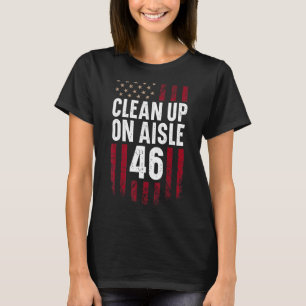 Patriotische amerikanische Fahne Vintag sauber auf T-Shirt