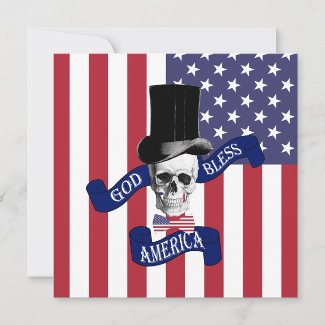 Patriotische amerikanische Flagge (Vorderseite)