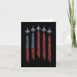Patriotische amerikanische Flagge 4. Juli Unabhäng Karte