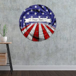 Patriotische amerikanische Flagge Dartscheibe<br><div class="desc">Mit diesem patriotischen Dartboard dekorieren Sie Ihr Spielzimmer stilvoll. Personalisieren Sie mit Ihrem Namen,  dem Namen Ihres Lieblings-Bar oder was auch immer Sie gewollt! Nachricht für ein benutzerdefiniertes Design.</div>
