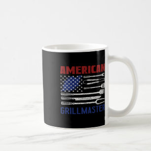 Patriotische amerikanische Flagge Grill Byrbeque M Kaffeetasse