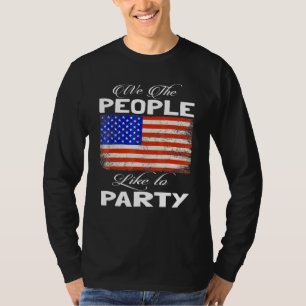 Patriotische amerikanische Flagge mit uns, die Men T-Shirt