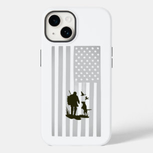 Patriotische amerikanische Flagge Outdoor-Abenteue Case-Mate iPhone 14 Hülle