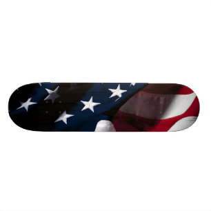 Patriotische amerikanische Flagge Skateboard