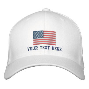 Patriotische amerikanische Flagge Sondersport mit  Bestickte Kappe