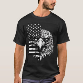 Patriotische amerikanische Flagge T-Shirt