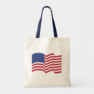 Patriotische amerikanische Flagge Tragetasche
