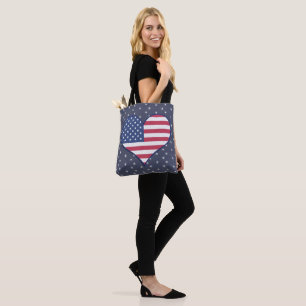 Patriotische amerikanische Flagge und Sterne