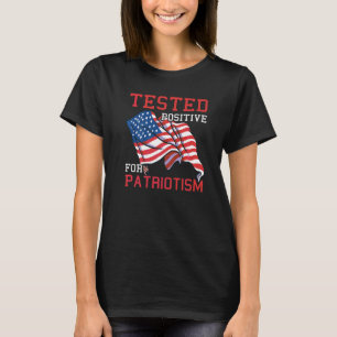 Patriotische amerikanische Flagge Uns Patriot 4. J T-Shirt