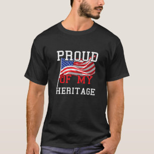 Patriotische amerikanische Flagge Uns Patriot 4. J T-Shirt