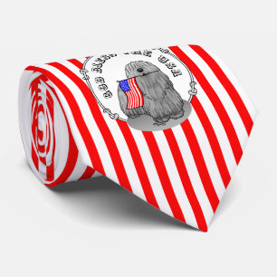 Patriotische amerikanische Flagge USA Puli Dog (gr Krawatte