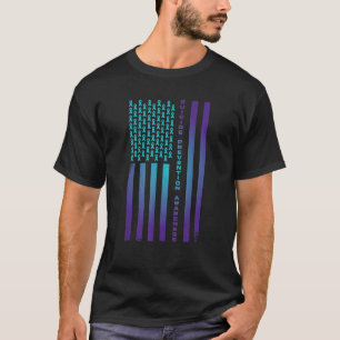 Patriotische amerikanische Flagge - Vorsorge gegen T-Shirt