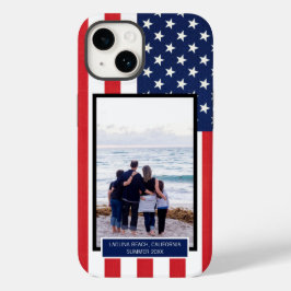 Patriotische amerikanische Flaggen US Flagge Case-Mate iPhone 14 Hülle