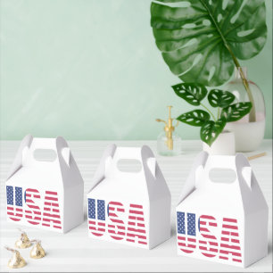 Patriotische amerikanische Stolz Party Geschenkbox Geschenkschachtel