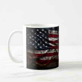 Patriotische amerikanische Tasse