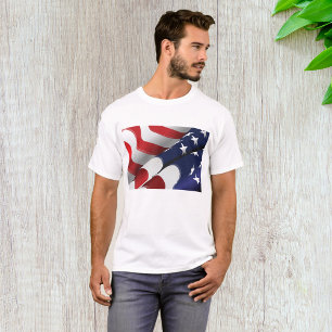 Patriotische amerikanische US Flagge für Flaggenge T-Shirt